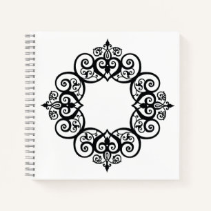 Vintage Ornamental Frame Notebook