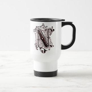 Vintage Ornamental 'N' - Mug