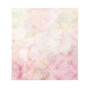 Vintage ornamental pattern notepad