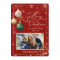 Vintage Ornaments Family Photo Christmas Card