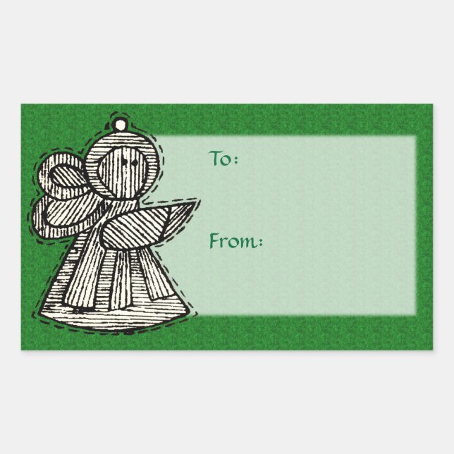 Vintage Ornaments Gift Tags (Front)