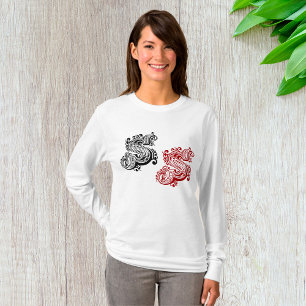 Vintage Ornate Letter S Monogram T-Shirt