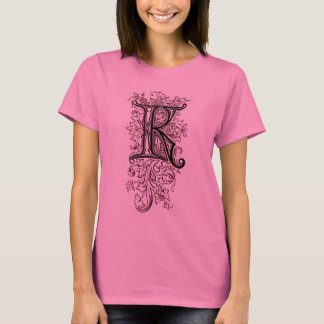 Vintage Ornate Monogram 'K' - Shirt