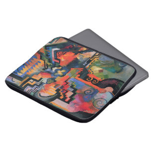 Vintage Orphism, Coloured Composition, August Laptop Sleeve