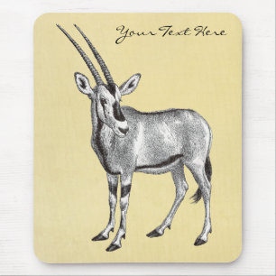 Vintage Oryx Mousepad