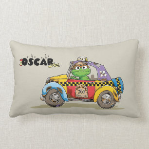 Vintage Oscar's Taxi Service Lumbar Cushion