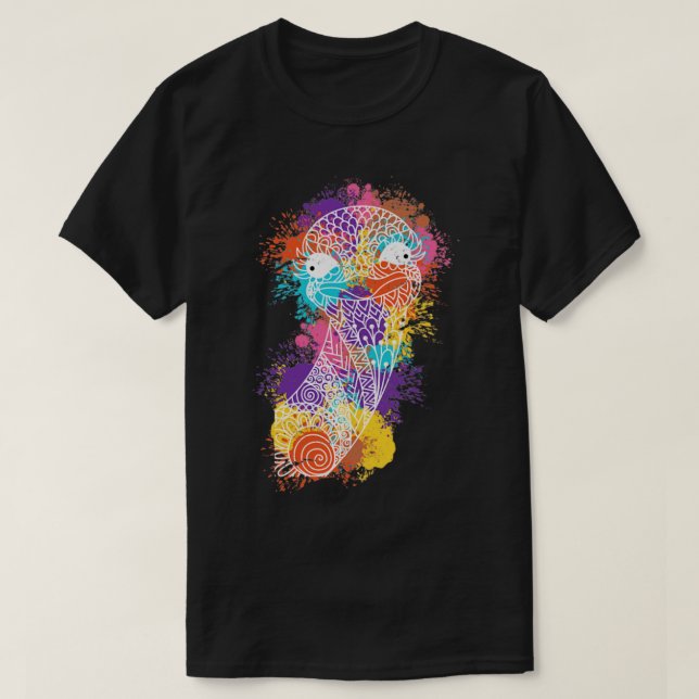 Vintage Ostrich T-Shirt (Design Front)