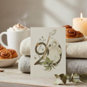 Vintage Ottilia Adelborg Floral Number - 20 Postcard