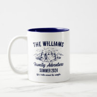 Vintage Outdoor Family Adventure Camping Trip