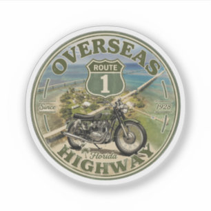 vintage Overseas Highway florida keys road gifts