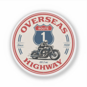 vintage Overseas Highway florida keys road gifts