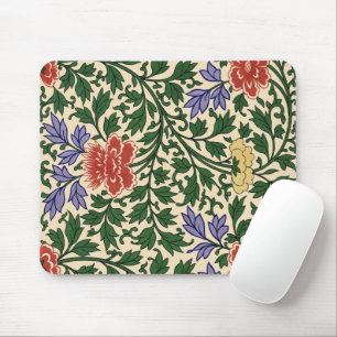 Vintage Owen Jones Chinoiserie Peony Pattern Mouse Pad