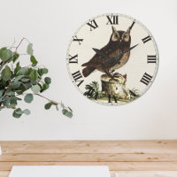 Vintage Owl Drawing