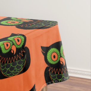 Vintage Owl Tablecloth