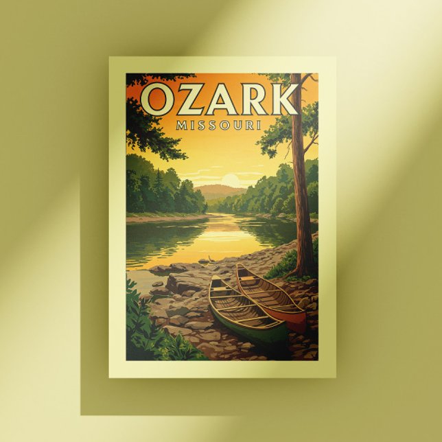 Vintage Ozark Missouri Postcard (Creator Uploaded)
