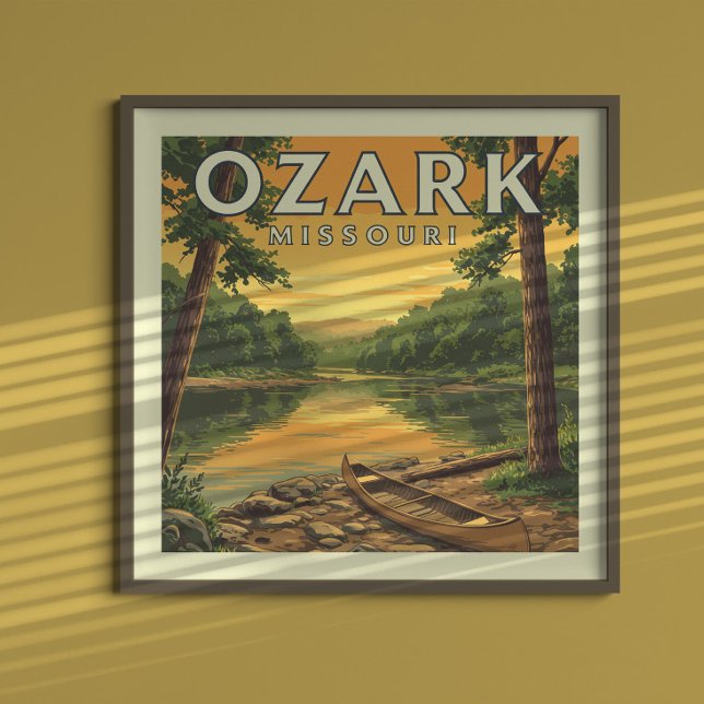 Vintage Ozark Missouri Poster (Creator Uploaded)