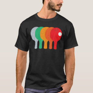 Vintage Paddleball Funny Player Sports Graphic T-Shirt