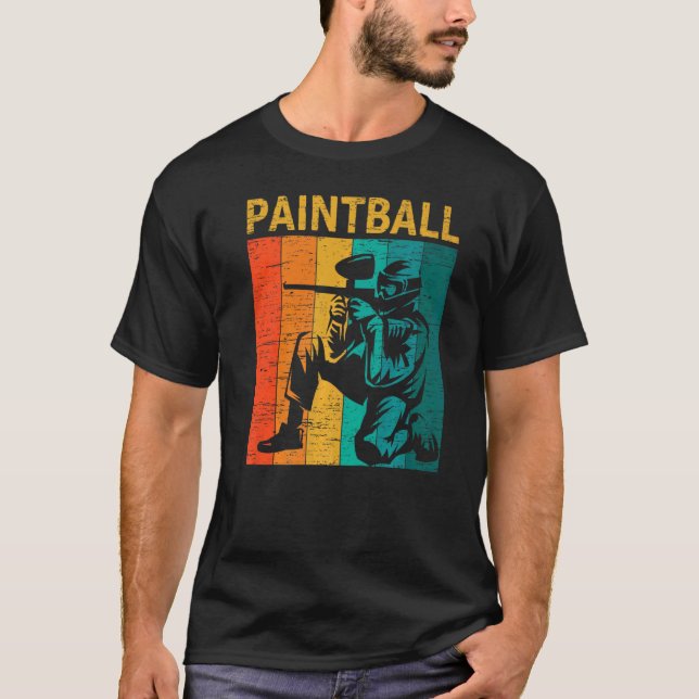 Vintage Paintball T-Shirt (Front)