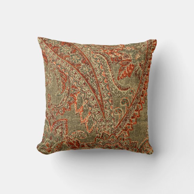Vintage Paisley Cushions (Front)