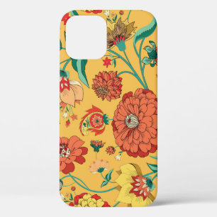 Vintage Paisley Floral Garden iPhone 12 Case