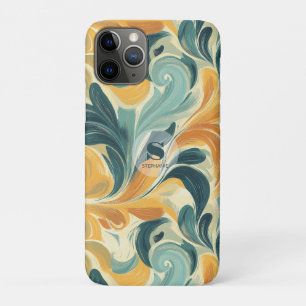 Vintage Paisley-Inspired Leaf Pattern (1) Case-Mate iPhone Case