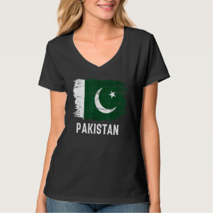 Vintage Pakistan Flag For PAKISTANI T-Shirt