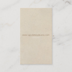 VINTAGE PALE COLORS COLLECTION BUSINESS CARD