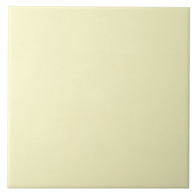 Vintage Pale Yellow Parchment Background Template Tile (Front)