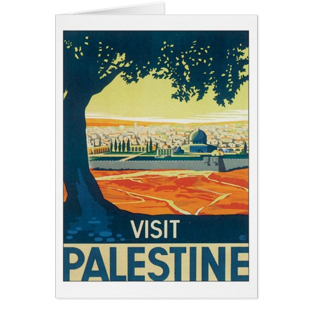 Vintage Palestine Middle East (Front)