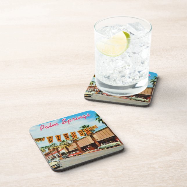 Vintage Palm Springs, California Coaster (Right Side)