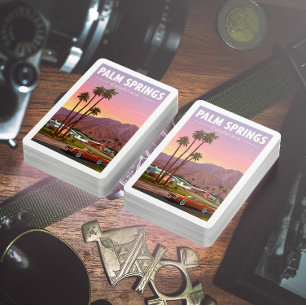 Vintage Palm Springs California Playing Cards