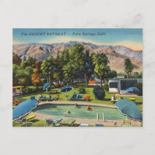 Vintage, Palm Springs, California Postcard