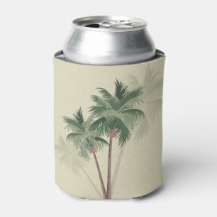 Vintage Palm Trees Can Cooler