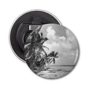 Vintage Palm Trees Cool Bottle Opener