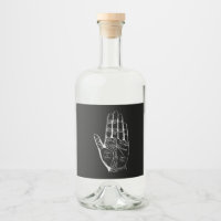Vintage Palmistry Chart Palm Reading