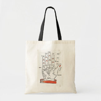 Vintage Palmistry Tote Bag