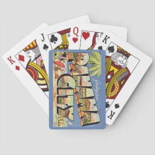 Vintage Panama City FL Playing Cards