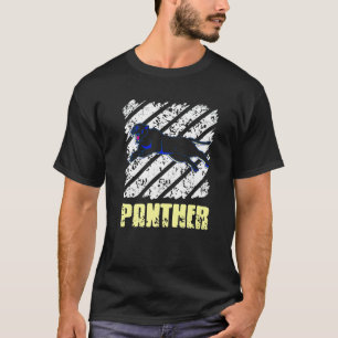 Vintage Panther Cat Present T-Shirt