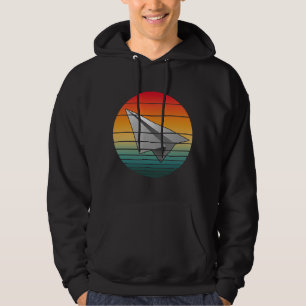 Vintage Paper Aeroplane Hoodie