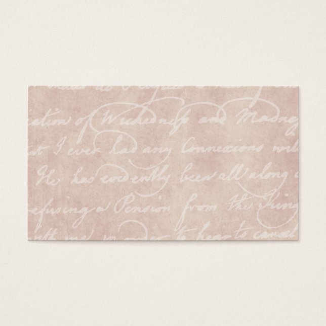 Vintage Paper Antique Script Writing Parchment (Front)
