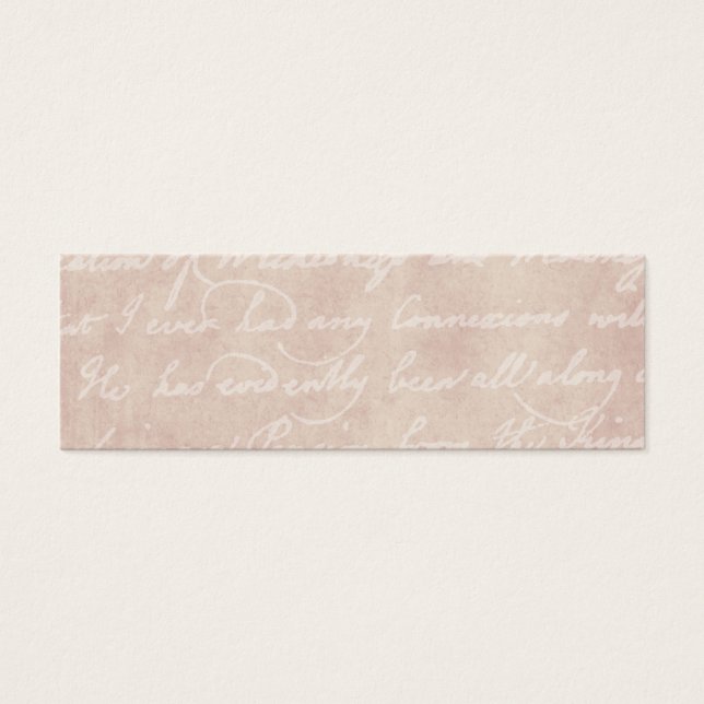 Vintage Paper Antique Script Writing Parchment (Front)