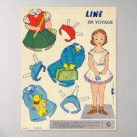 Vintage Paper Doll 
