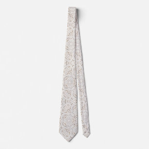 Vintage paper lace  tie