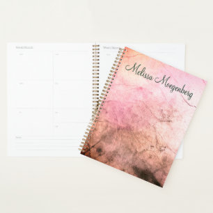 "Vintage Paper" Personalised Planner