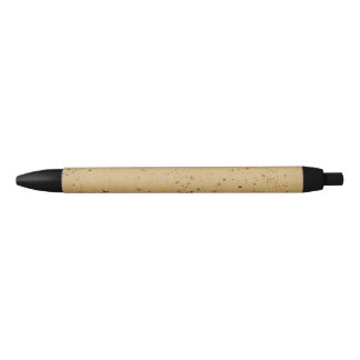 Vintage Parchment Black Ink Pen