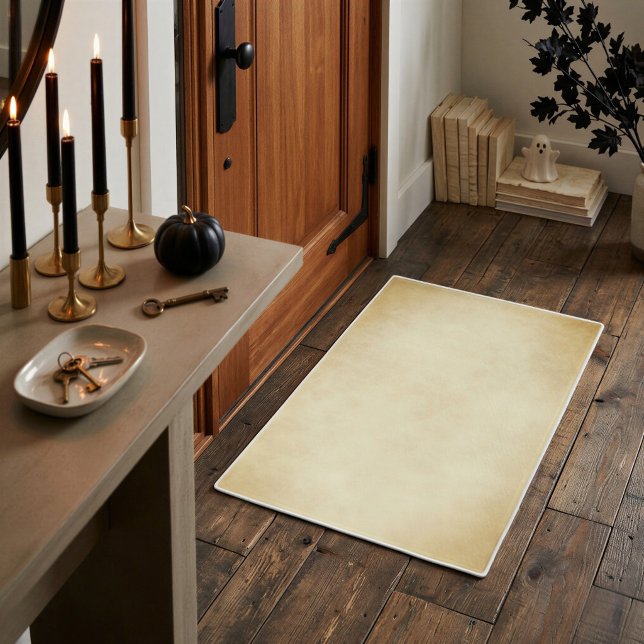 Vintage Parchment Halloween Welcome Doormat (Creator Uploaded)