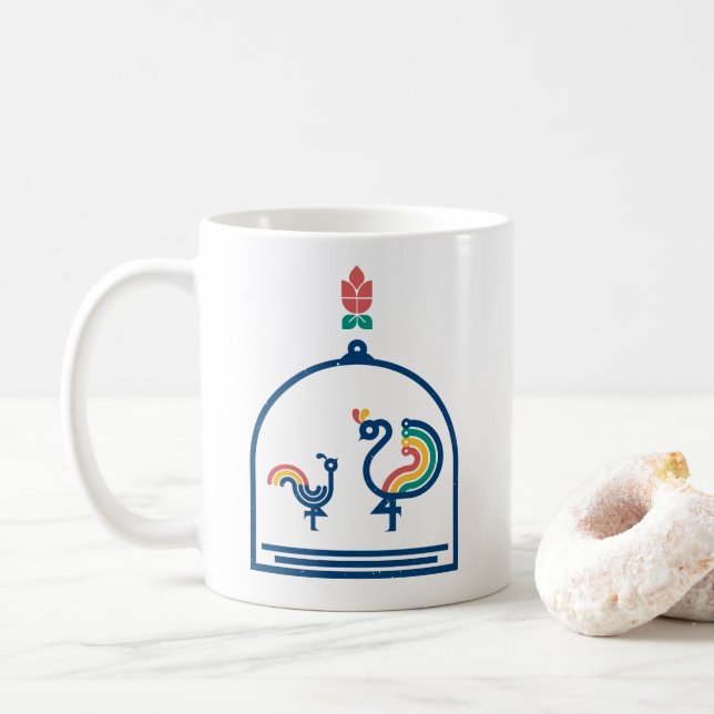 Vintage Parental Mug (With Donut)