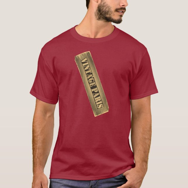 Vintage Paris #1 T-shirt (Front)
