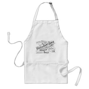Vintage Paris Deptartment Store Ad Standard Apron