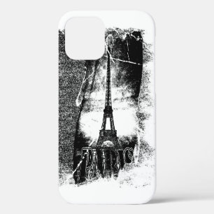 Vintage Paris Eiffel Tower iPhone 12 Pro Case